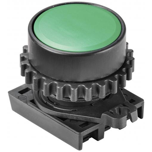 TRU COMPONENTS TC-10343988 S3PR-P1G tlačítko tlačítko standardní zelená (hedvábně matná) 1 ks
