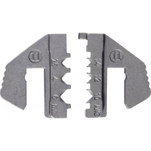 TOOLCRAFT TO-7760502 lisovací solární konektor Vhodné pro kleště MC3 2.5 do 6 mm² Vhodné pro značku (kleště) TOOLCRAFT PZ-500