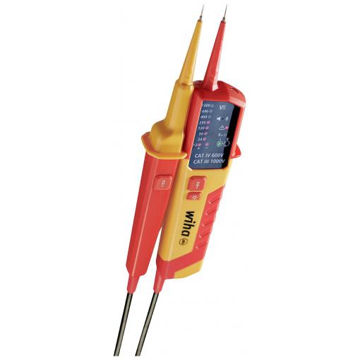 Wiha 45216 zkoušečka napětí a průchodu, CAT III 1000 V, CAT IV 600 V, LED, akustika