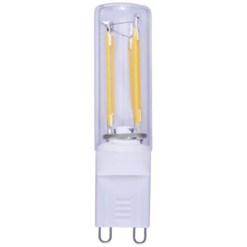 Segula 55607 LED Energetická třída (EEK2021) G (A - G) G9 pinová objímka 1.5 W = 10 W teplá bílá (Ø x d) 14 mm x 57 mm 1 ks