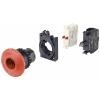 TRU COMPONENTS S2ER-E4R, TC-10344028 hřibové tlačítko nouzového vypnutí, 1 ks