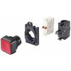 TRU COMPONENTS TC-10344016 S2PRS-P1R tlačítko čtvercový tvar červená 1 ks
