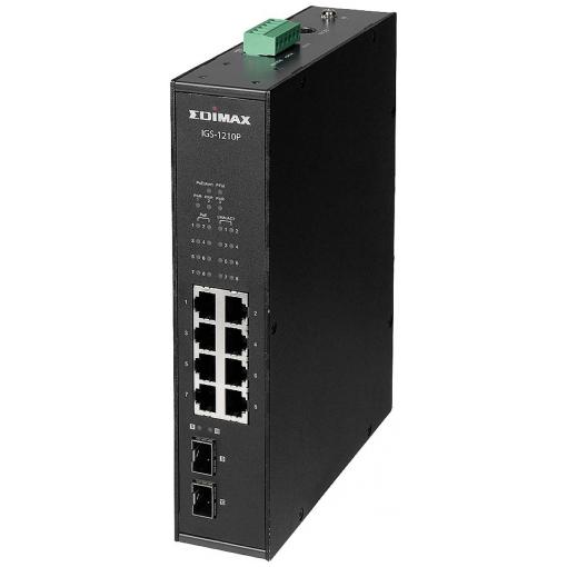 EDIMAX IGS-1210P IGS-1210P průmyslový ethernetový switch