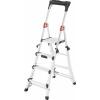 Hailo TL 100 TopLine 8450100 hliník teleskopický žebřík max.prac. výška: 3.09 m stříbrná, červená, černá 8.8 kg