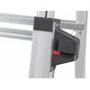 Hailo TL 100 TopLine 8450100 hliník teleskopický žebřík max.prac. výška: 3.09 m stříbrná, červená, černá 8.8 kg