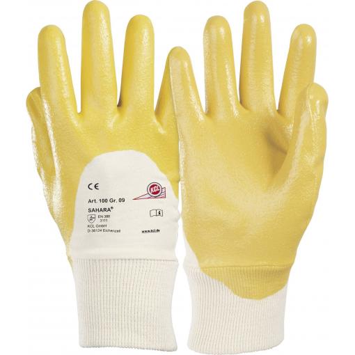 KCL 100-8 Sahara® bavlna pracovní rukavice Velikost rukavic: 8, M EN 388 1 pár