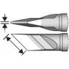 JBC Tools C210018 pájecí hrot Speciální tvar, nožový Velikost hrotů 0.3 mm Délka hrotů 7.6 mm Obsah 1 ks