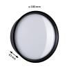 Paulmann Platomo schwarz 94696 venkovní nástěnné osvětlení LED 14.5 W černá
