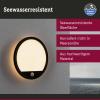 Paulmann 94708 Lamina PIR 2200K rd. schwarz LED stropní svítidlo 14 W černá