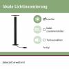 Paulmann P+S Poller Plate IP44 2200K 94723 Osvětlovací systém Plug&Shine LED zahradní reflektor LED 7 W zlatá antracitová