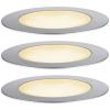 Paulmann P+S Floor Set insect friendly 94722 Osvětlovací systém Plug&Shine startovací sada LED zahradních reflektorů LED 6 W zlatá stříbrná