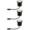 Paulmann P+S Floor Set insect friendly 94717 Osvětlovací systém Plug&Shine LED vestavná svítidla LED 13.5 W zlatá antracitová