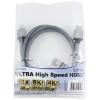 Maxtrack HDMI kabel Zástrčka HDMI-A, Zástrčka HDMI-A 1.50 m černá C 221-1,5HNL 8K UHD HDMI kabel
