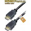 Maxtrack HDMI kabel Zástrčka HDMI-A, Zástrčka HDMI-A 5.00 m černá C 215-5 L 4K UHD HDMI kabel