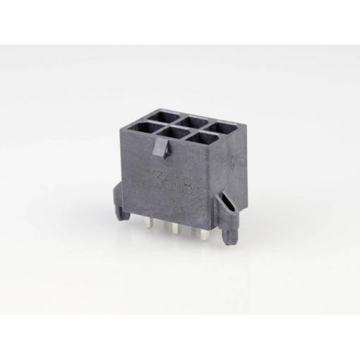 Molex vestavná pinová lišta (standardní) 6, rozteč 5.7 mm, 768290006, 1 ks Tray