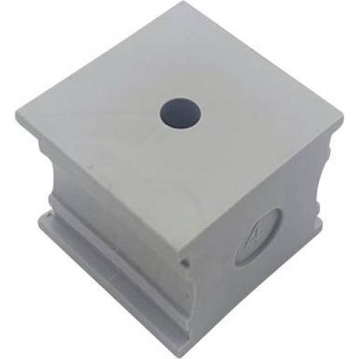 TRU COMPONENTS ELT 4 kabelová průchodka s drážkami 5 mm, elastomer, šedá, 1 ks