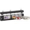 TRU COMPONENTS DVK-W4 lišta pro zavádění kabelů Průměr svorky (max.) 16 mm polyamid černá 1 ks
