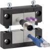 TRU COMPONENTS DVK 6/4 lišta pro zavádění kabelů Průměr svorky (max.) 16 mm polyamid černá 1 ks