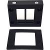 TRU COMPONENTS DVK 6/4 lišta pro zavádění kabelů Průměr svorky (max.) 16 mm polyamid černá 1 ks