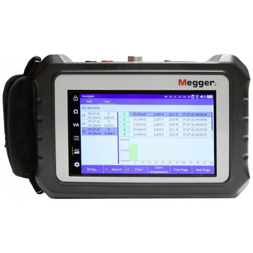 Megger zkoušečka baterií a akumulátorů, typy do 600 V, do 1000 V, Bite5