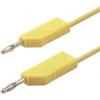 Hirschmann Test & Measurement CO MLN 150/2,5 měřicí kabel lamelová zástrčka 4 mm lamelová zástrčka 4 mm 1.50 m žlutá 1 ks