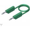 Hirschmann Test & Measurement CO MLN SIL 150/1 měřicí kabel lamelová zástrčka 4 mm lamelová zástrčka 4 mm 1.50 m zelená 1 ks