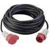 Sygonix SY-5245022 napájecí prodlužovací kabel, 16 A, černá, 25 m, odolné vůči povětrnostním vlivům, vhodné pro venkovní oblast