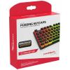 HyperX Pudding Keycaps , provedení pro DE klávesnice, černá