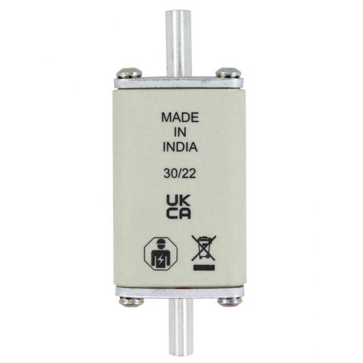 Eaton 80NHG00B-690 NH pojistka s mechanickým ukazatelem zajištění Velikost pojistky = 00 80 A 690 3 ks