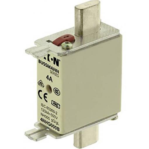 Eaton 4NHG000B NH pojistka s mechanickým ukazatelem zajištění Velikost pojistky = 000 4 A 500 V 3 ks