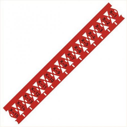 WAGO 211-835/000-005 211-835/000-005 značkovač kabelů Potisknutelná plocha: 25 x 10 mm červená Počet markerů: 500 500 ks