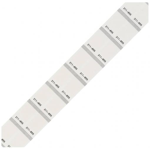 WAGO 211-855 etikety pro potisk termotiskárnou 18 x 9 mm Barva aktivního pole: bílá počet štítků: 1000