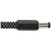 TRU COMPONENTS nízkonapěťový konektor zástrčka, rovná 5.5 mm 2.1 mm 1 ks