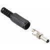 TRU COMPONENTS nízkonapěťový konektor zástrčka, rovná 3.5 mm 1.35 mm 1 ks