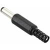 TRU COMPONENTS nízkonapěťový konektor zástrčka, rovná 5.5 mm 2.1 mm 1 ks