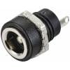 TRU COMPONENTS nízkonapěťový konektor zásuvka, vestavná vertikální 5.7 mm 2.1 mm 1 ks