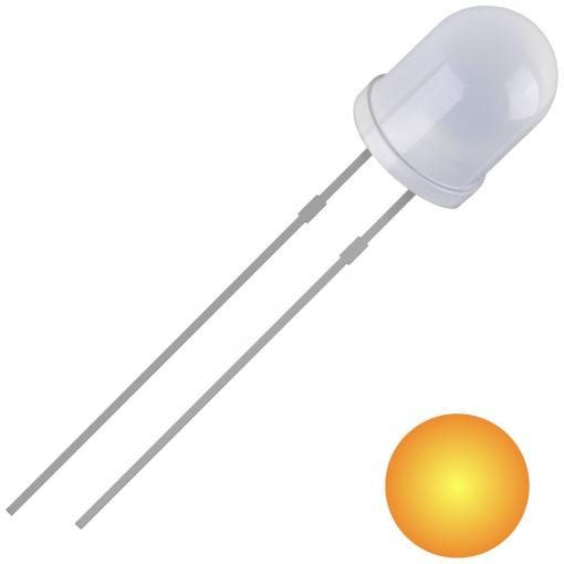 Quadrios 2111O171 LED s vývody žlutá kulatý 5 mm 700 mcd 30 ° 20 mA 2 V