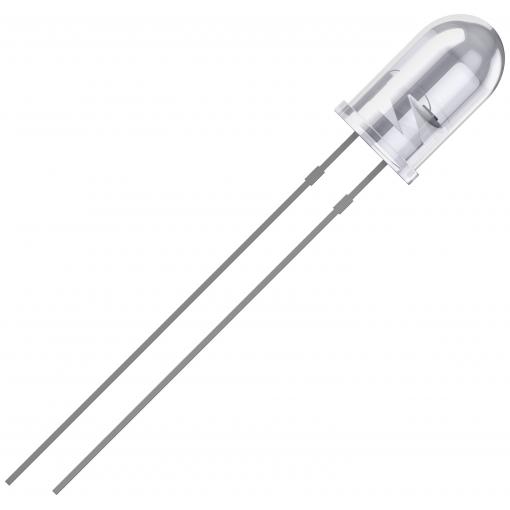 Quadrios 2111O182 LED s vývody bílá kulatý 5 mm 15000 mcd 25 ° 20 mA 3 V