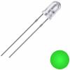 Quadrios 2111O176 LED s vývody zelená kulatý 3 mm 8000 mcd 25 ° 20 mA 3 V