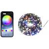 Sygonix SY-5167250 USB světelný řetěz napájení přes USB Počet žárovek 200 LED RGB Délka světel: 19.9 m lze řídit prostřednictvím aplikace, časoměřič, se