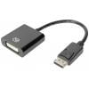 Digitus DisplayPort / DVI kabel Konektor DisplayPort, DVI-I 24+5pól. zásuvka 0.15 m černá DB-340414-001-S dvoužilový stíněný, stíněný Kabel DisplayPort