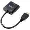 SpeaKa Professional SP-10352148 HDMI / VGA adaptér [1x HDMI® - 1x VGA] černá 0.15 m