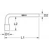 KS Tools 9638346 9638346 nástrčný klíč (ořech) 11 mm