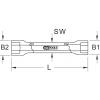 KS Tools 9638394 9638394 nástrčný klíč (ořech) 9 - 10 mm