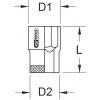 KS Tools 9631009 9631009 Nástrčný klíč 46 mm