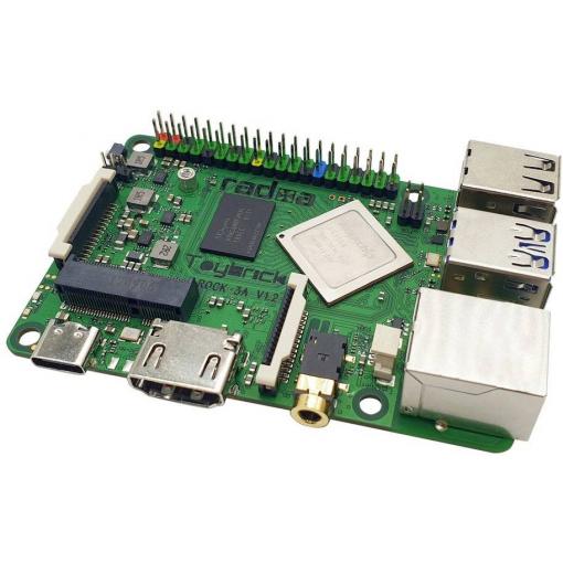 Radxa RS117-D8 Rock Pi 3A, 4 x2.0 GHz, Operační paměť 8 GB
