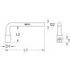 KS Tools 9638247 9638247 nástrčný klíč (ořech) 8 mm