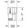 KS Tools 9653809 9653809 vložka pro nástrčný klíč 9 mm