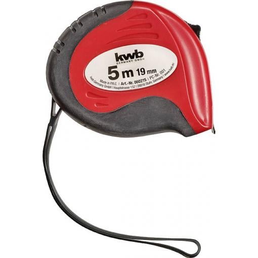 kwb 060215 svinovací metr 5 m ocel, plast