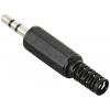 TRU COMPONENTS TC-10338320 jack konektor 3.5 mm zástrčka, rovná Pólů: 1 stereo 1 ks
